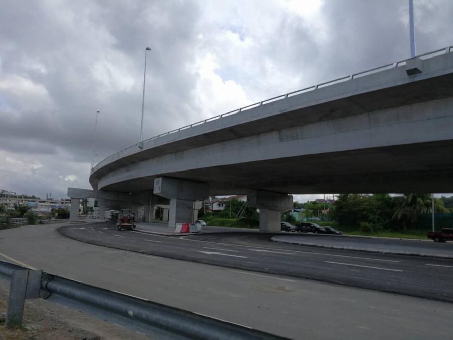 马来西亚沙巴州亚庇市第三大道二期大桥项目 全景图